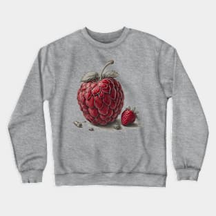 Draw of raspberries Crewneck Sweatshirt